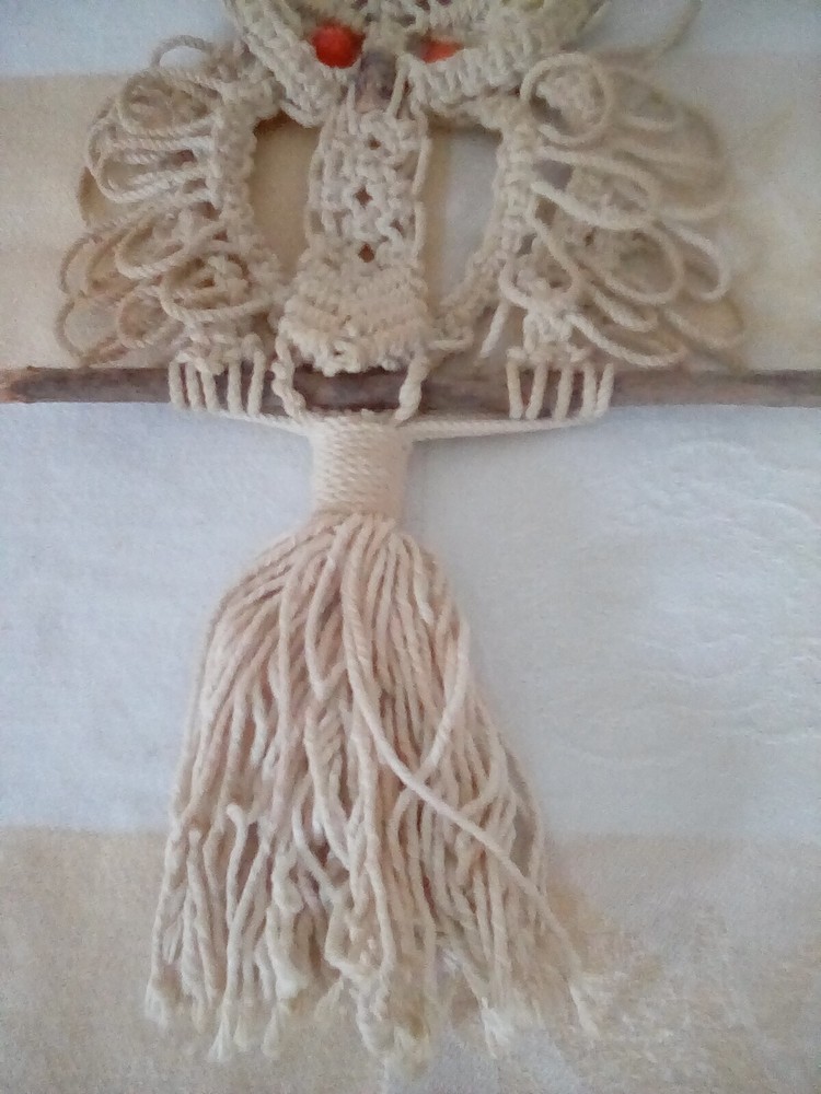 Beautiful Owl Macrame Hanging Decor