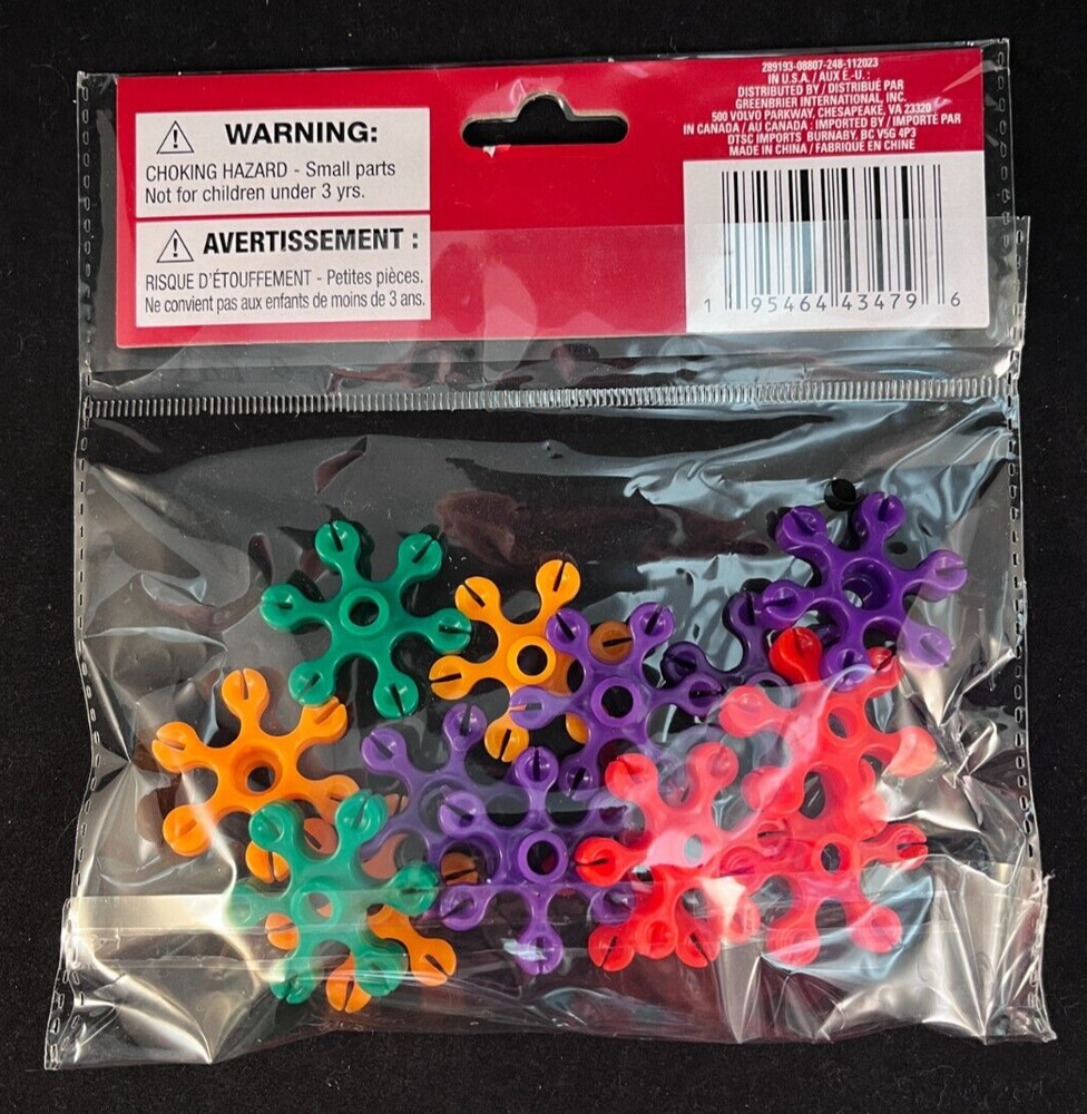 Teaching Tree - Building Blocks - 14 Pieces - Approx. 1.5 Inch Round Blocks