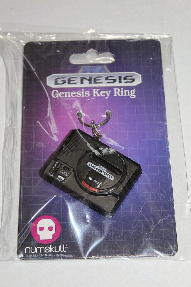 SEGA GENESIS KEY RING / KEY CHAIN NUMSKULL