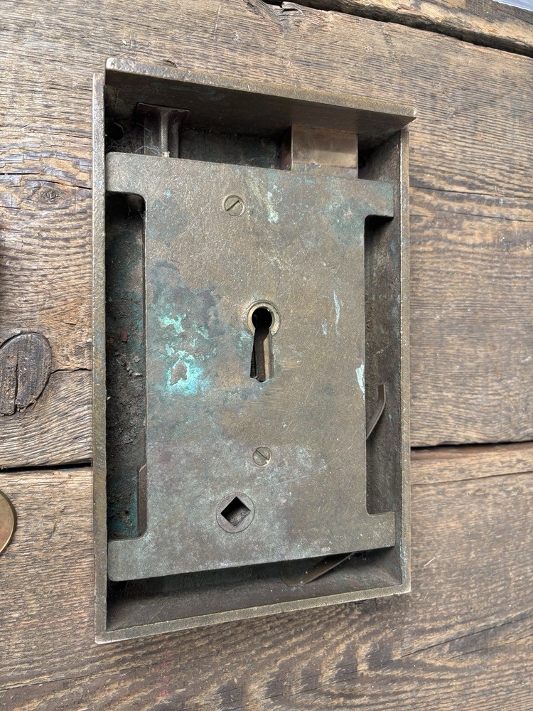 Huge Brass Rim Lock