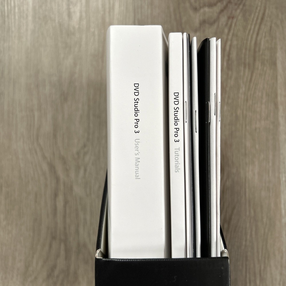 Apple DVD Studio Pro 3 Upgrade Professional DVD Authoring Software Complete