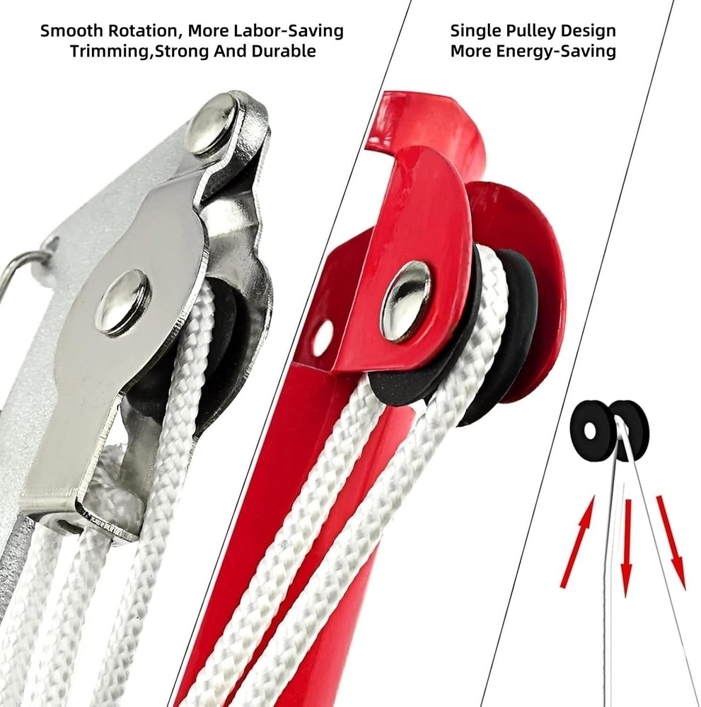 Extendable Tree Pruner Saw,High-Altitude Branches Trimmer Pruning Shears Head...