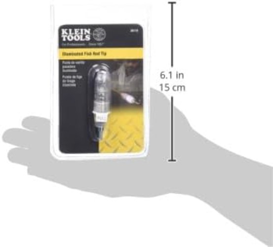 Illuminated Fish Rod Tip - Compact & Durable with Replaceable Batteries