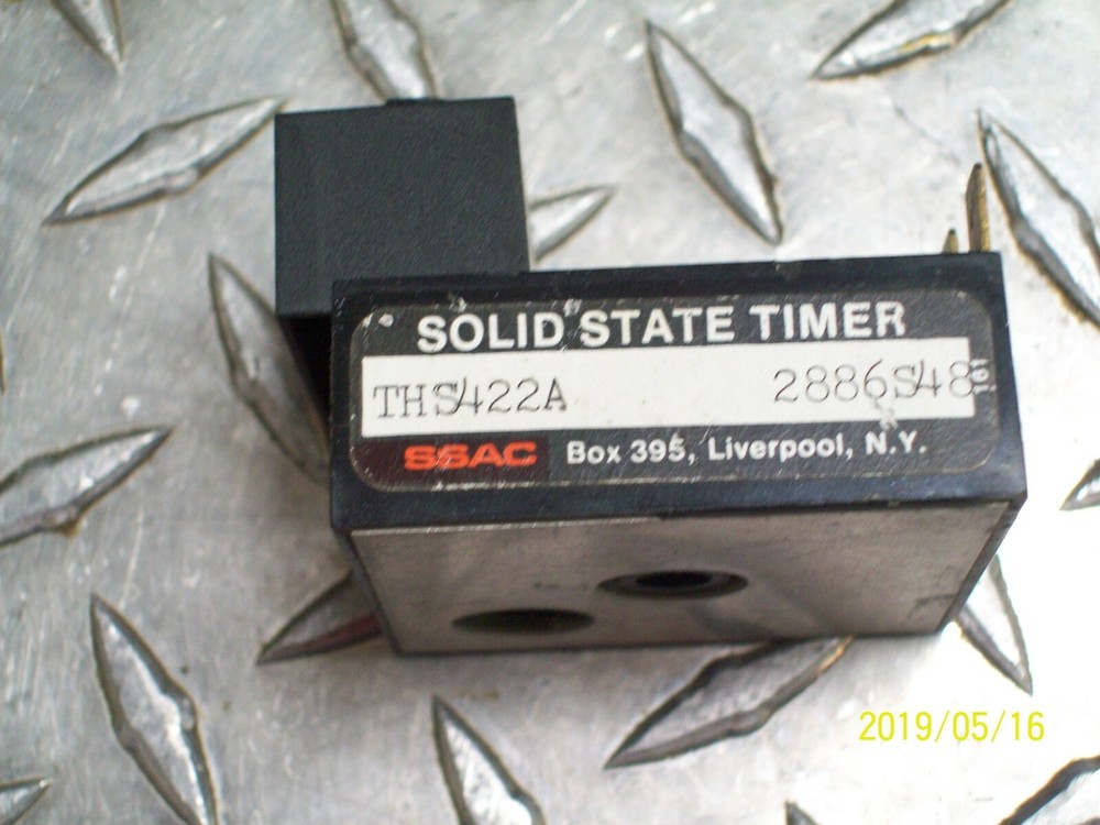 SSAC THS422A SOLID STATE TIMER .5-60 SECONDS