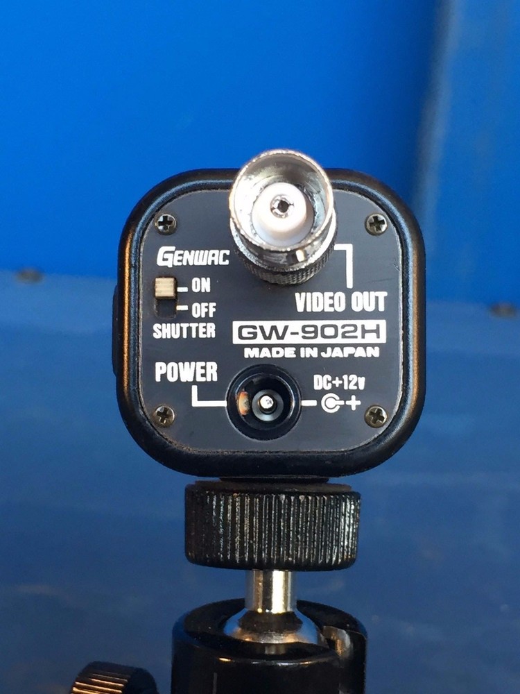 GENWAC GW-902H CCD CAMERA WITH COMPUTAR LENS 4.5-10MM