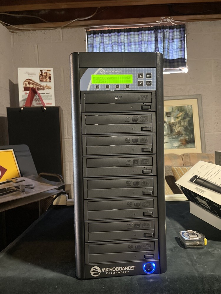 Microboards Technology Quick Disc DVD CD Speed Duplicator QD-DVD-127-03