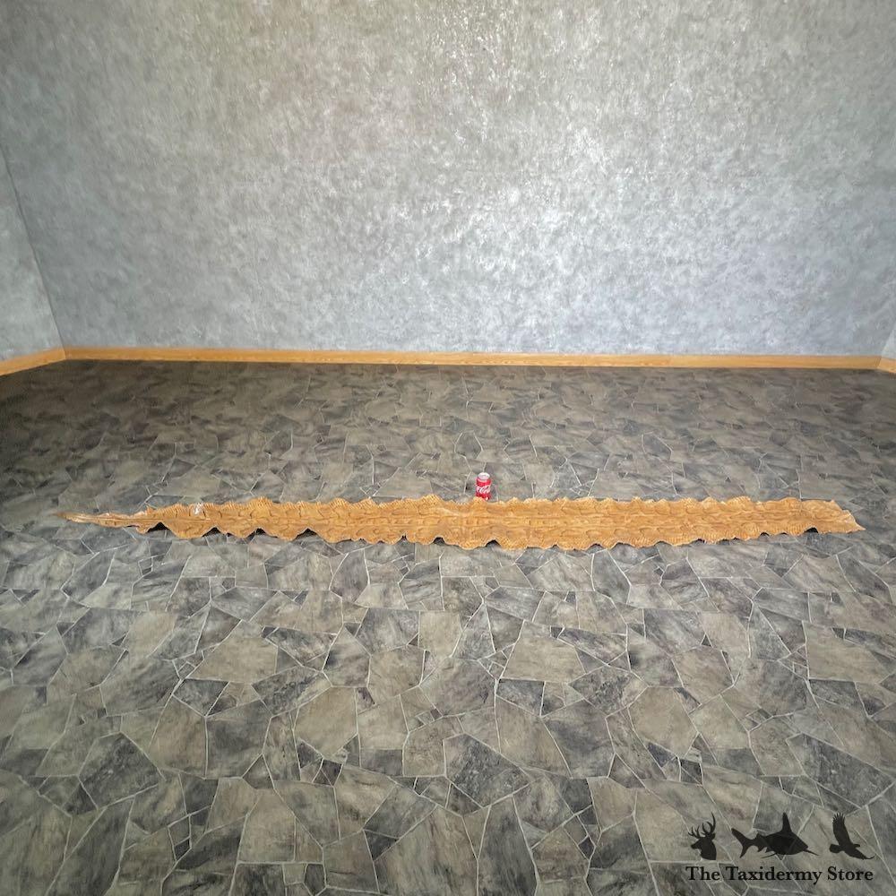 #26283 E | African Rock Python Snake Skin Rug Mount For Sale