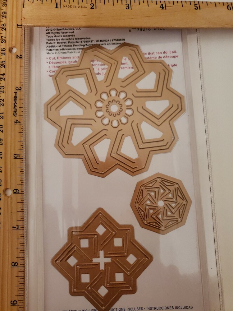 Spellbinders Shapeabilities Angke Approach Die Set S5-111 NEW! Cut stecil,shape