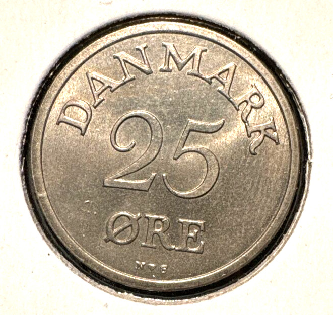 Denmark 1952 25 ore KM 842.1 BU