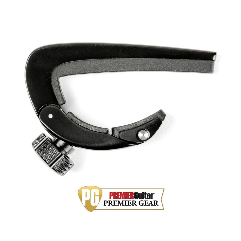 NEW - Dunlop Pivot Capo For 6-String Guitar - BLACK, #DPCBK