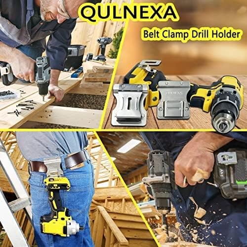 Clip On Tool Belt Drill Holder, Holder