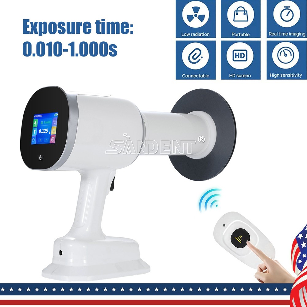 Dental Handheld Ray Digital Machine Rayos Imaging System With Scatter Shield