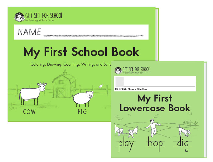 GET SET FOR SCHOOL by Learning Without Tears 웃 My First Book Set