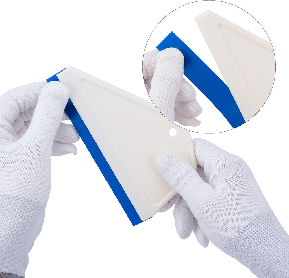 Small Squeegee Window Tint Squeegee Silicone Squeegee Wiper Blade for Car Window
