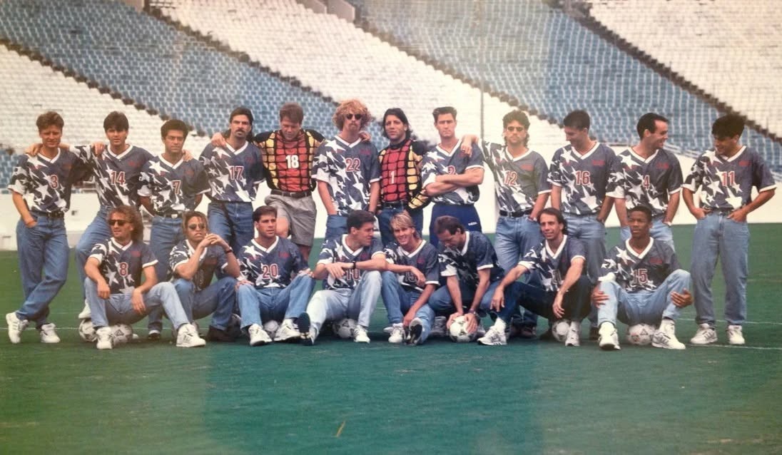 National Team USA Away - World Cup 1994 - Soccer - LALAS #22 - XL (Run Small)