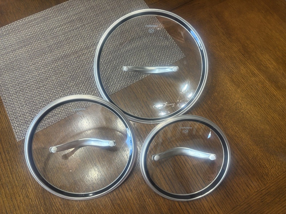 Calphalon Stainless Glass Replacement Lids 3 sizes