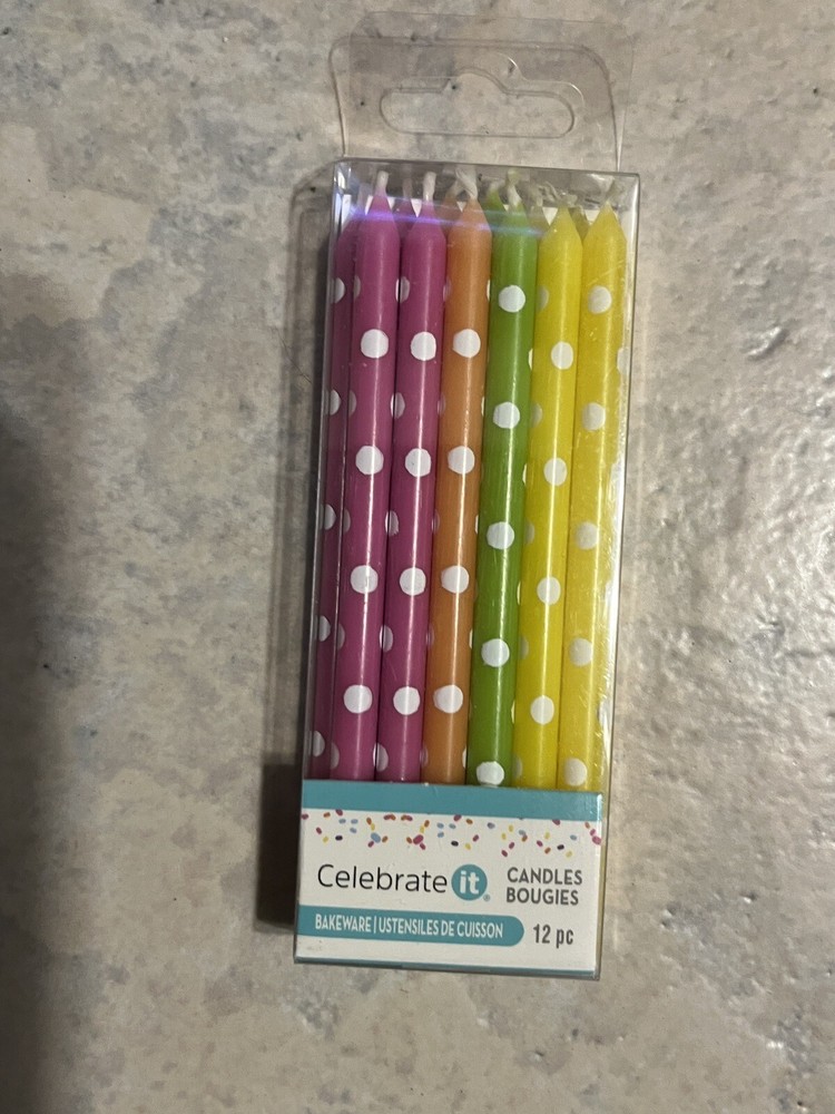 Celebrate it birthday candles BUNDLE
