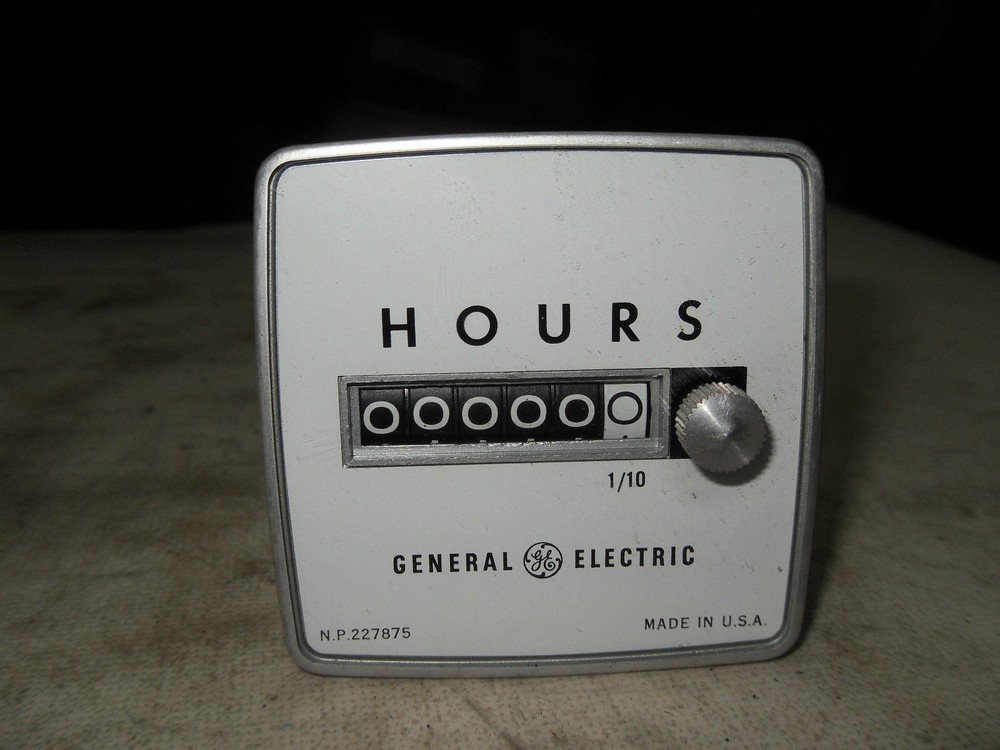 GE 50-236412ABAA1 Time Meter