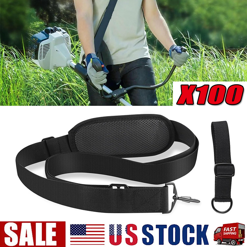 Universal Trimmer Shoulder Strap Harness Weed Eater Grass Edger Lawn Adjustable