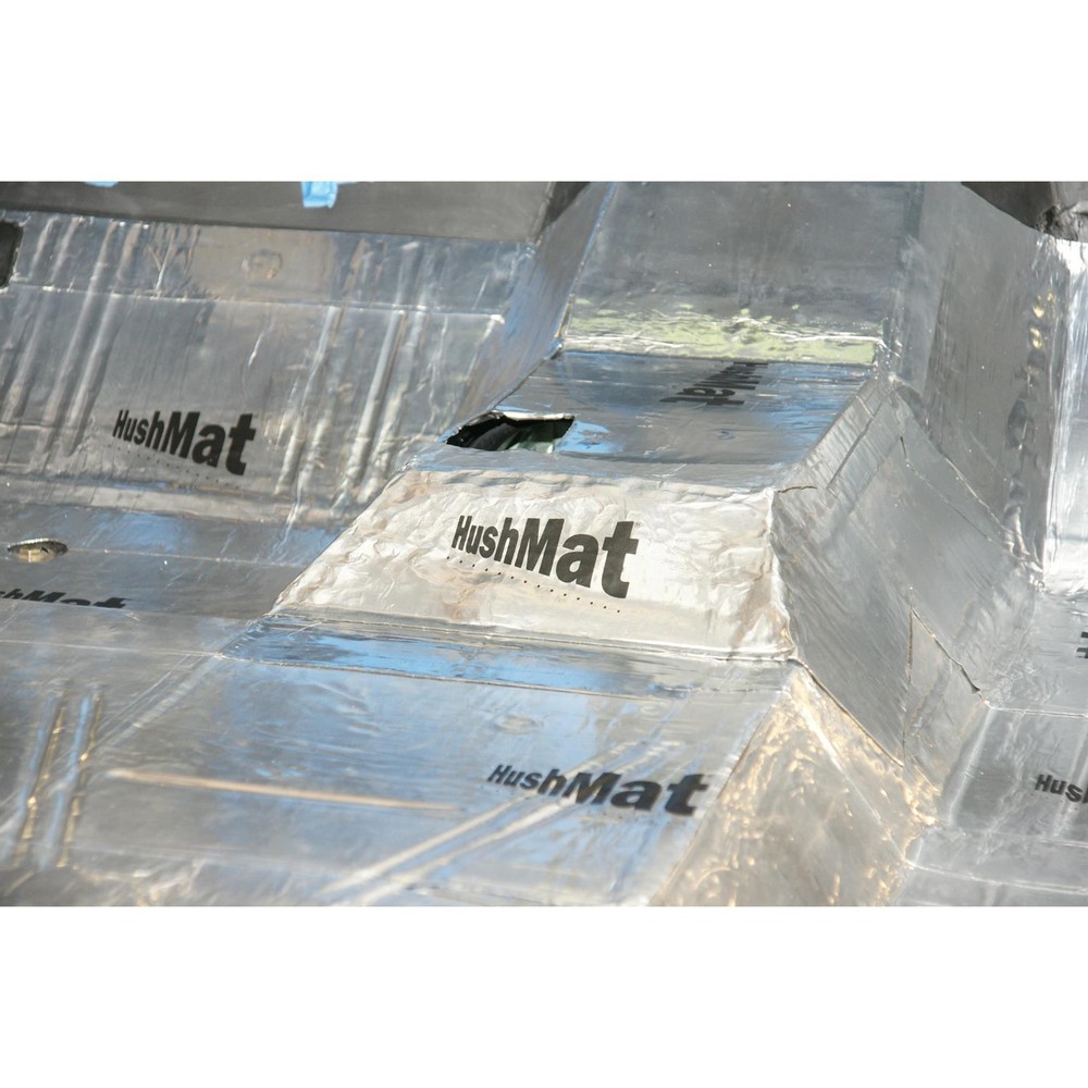 Hushmat Ultra Black Universal Floor/Dash Kit, DampingMaterial