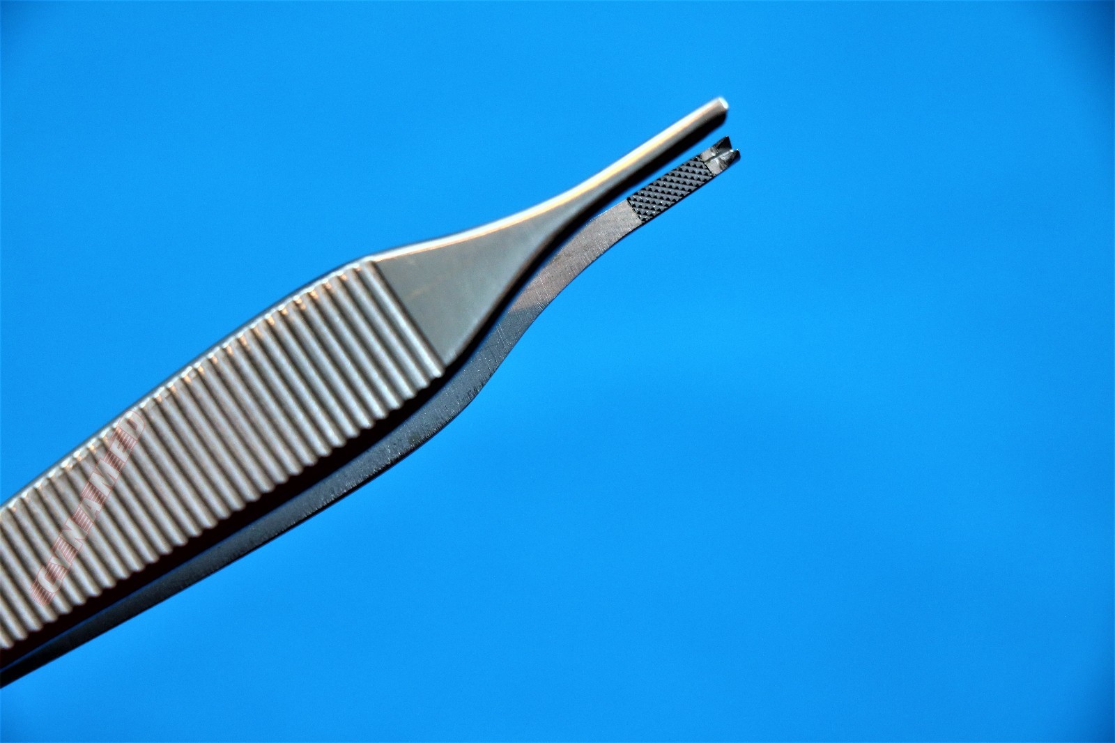 GERMAN T/C ADSON TISSUE KOCHER FORCEPS 1X2 TEETH 4.75" with tungsten carbide