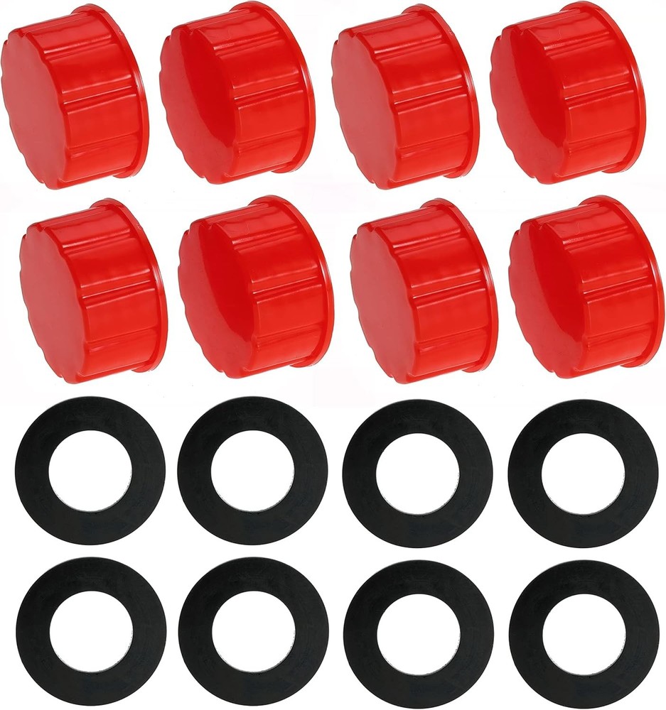 Gas Can Coarse Thread Caps Gas Can Cap Coarse Thread Solid Base,8 Pack
