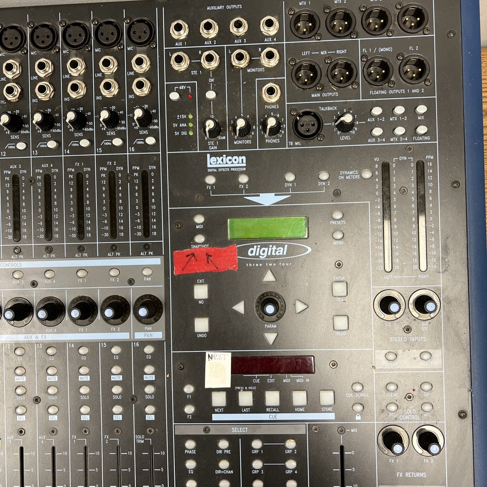 Soundcraft 324 Live Digital Mixing Console