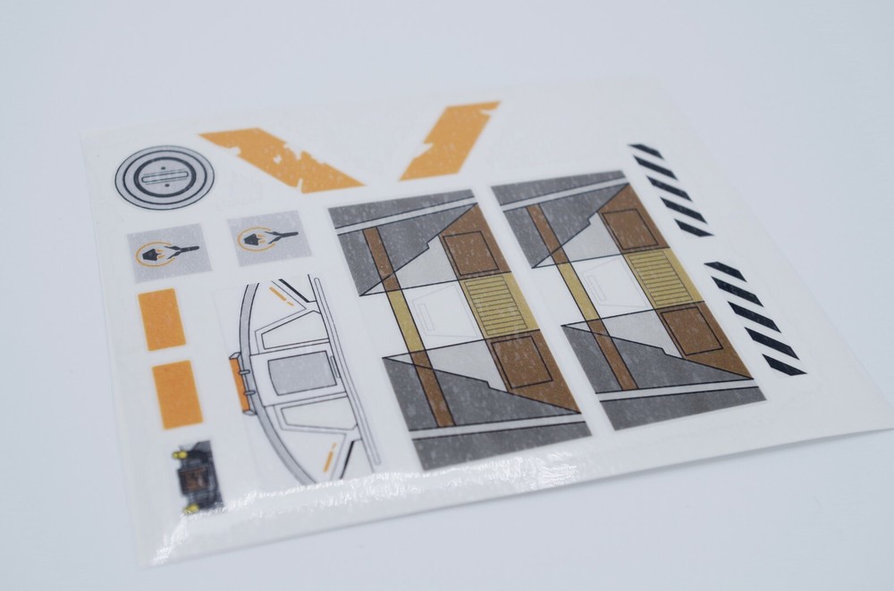 Custom Replacement Stickers for Star Wars The Ghost 75053