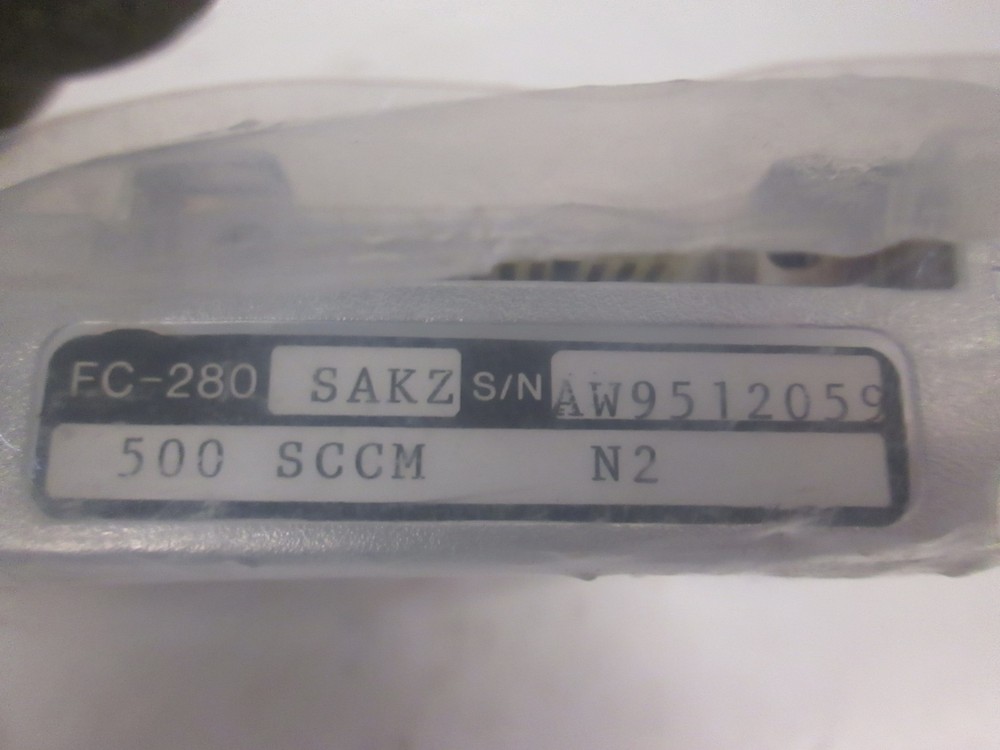Tylan FC-280SAKZ, Mass Flow Controller MFC, N2, 500 SCCM, Used