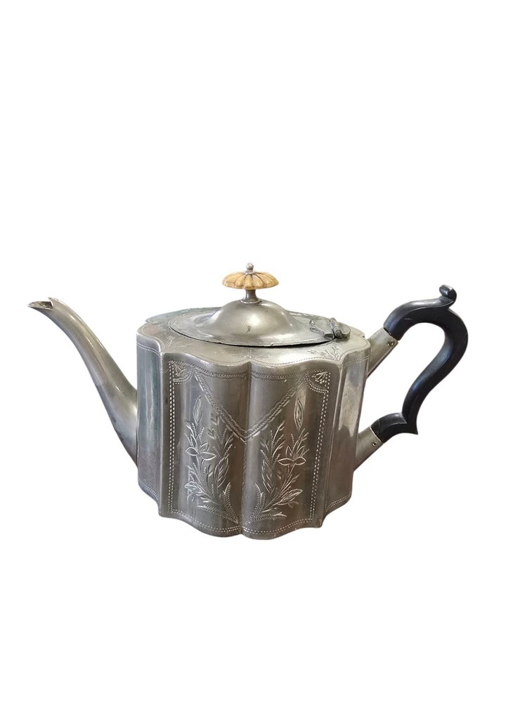 Antique Victorian Style Silver Plated Teapot