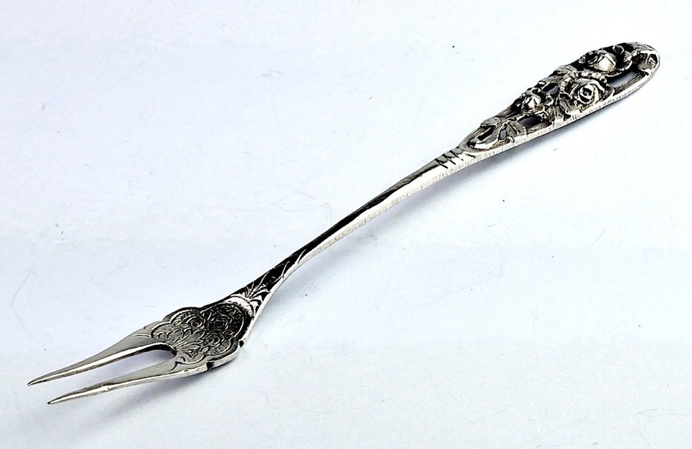 Serving Fork Fork Rose 800 Silver Z341