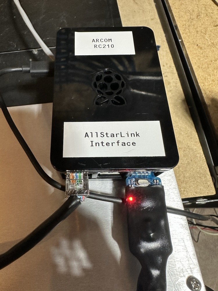 AllStar Link / EchoLink Interface For ARCOM RC210 Repeater Controller