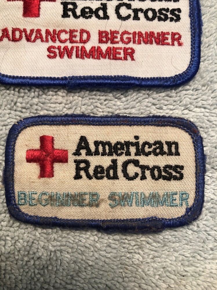 American Red Cross Swimmer Patch
