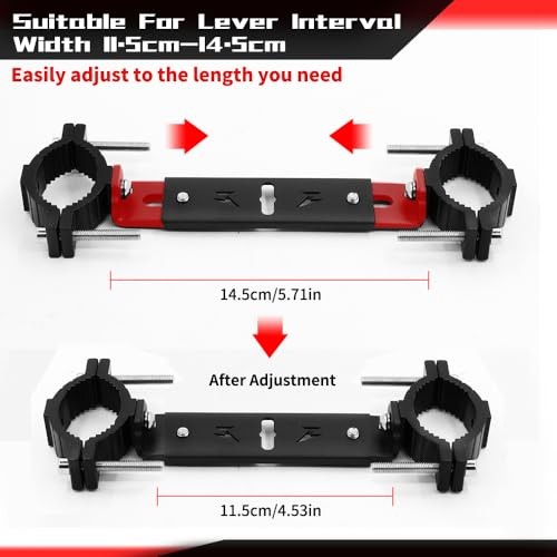 Motorcycle Spotlight Mounting Bracket, Light Bar Expansion Bracket for Spot
