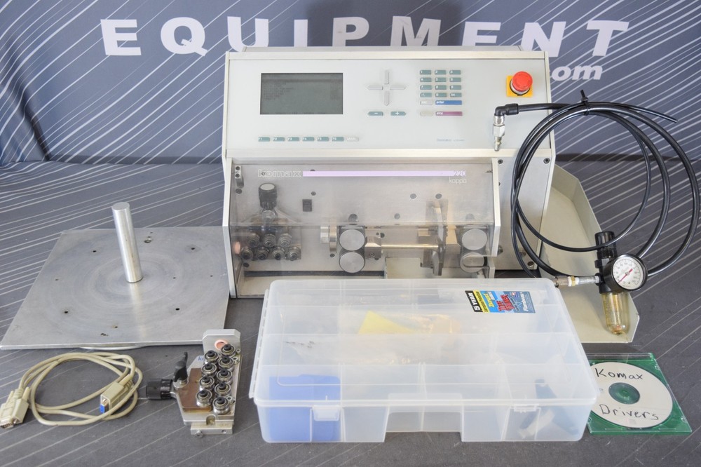 Komax Kappa 220 Automatic Wire Processing Machine w/ Extras (041054)