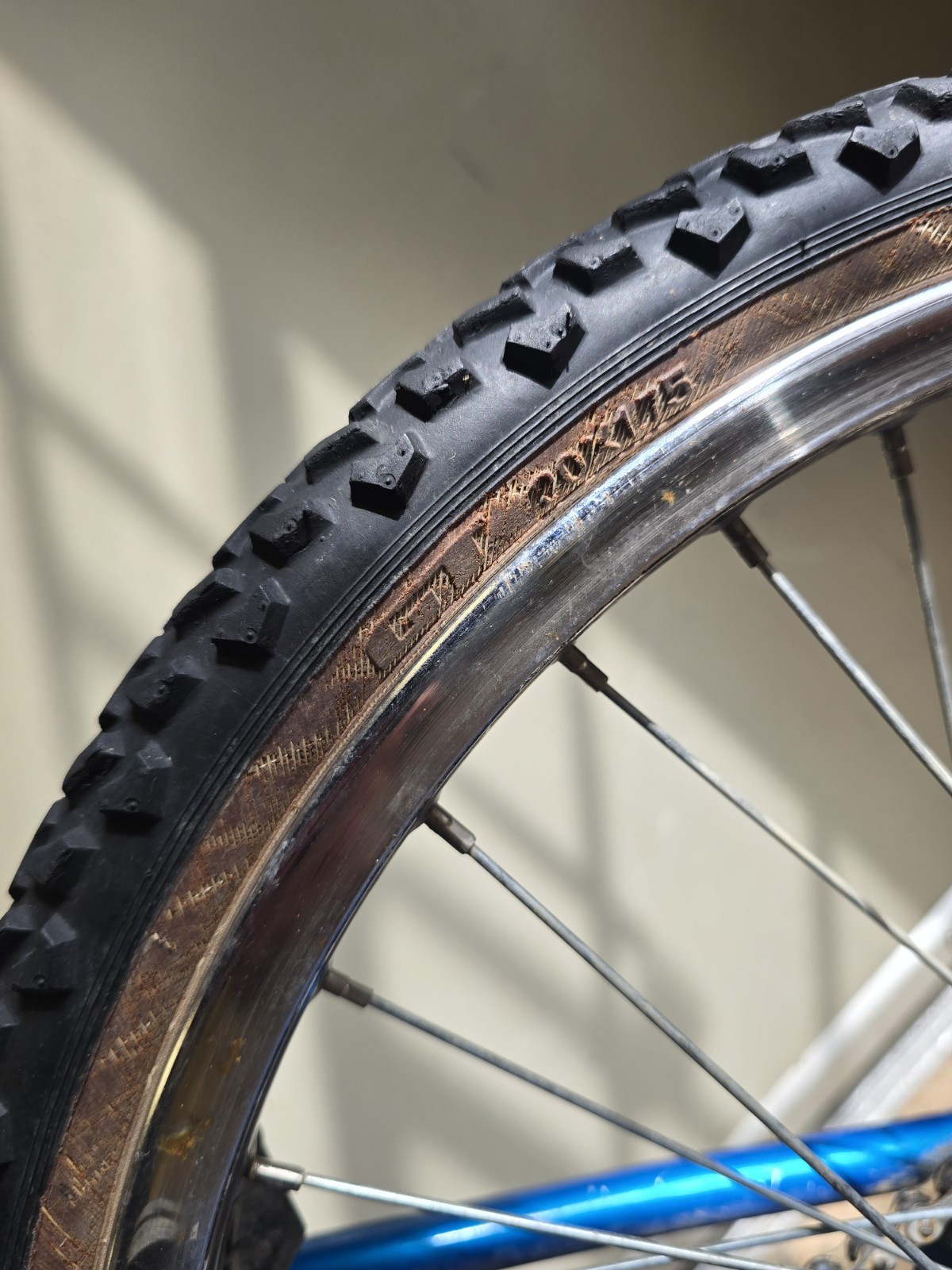 1995 Dyno VFR BMX Bicycle Complete Blue Old Mid School BMX