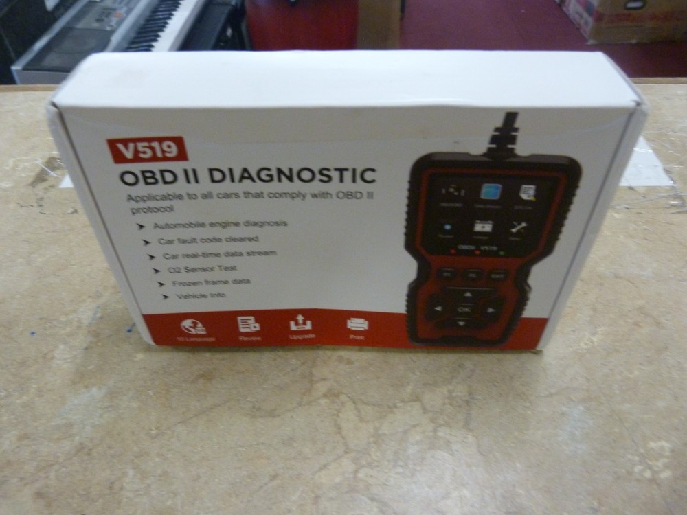 2025 V519 OBD2 Scanner Professional Code Read Engine System Car Diagnostic Tool