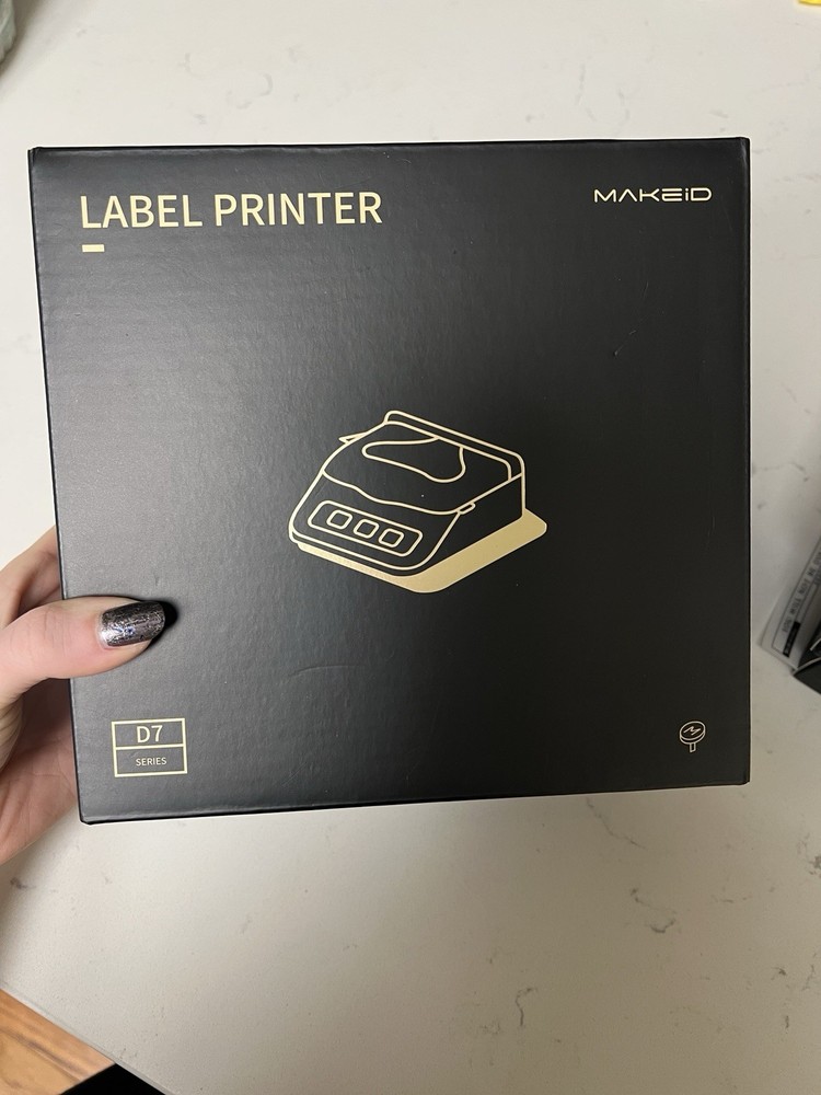 MakeID D7 Thermal Label Printer Typewriter Form
