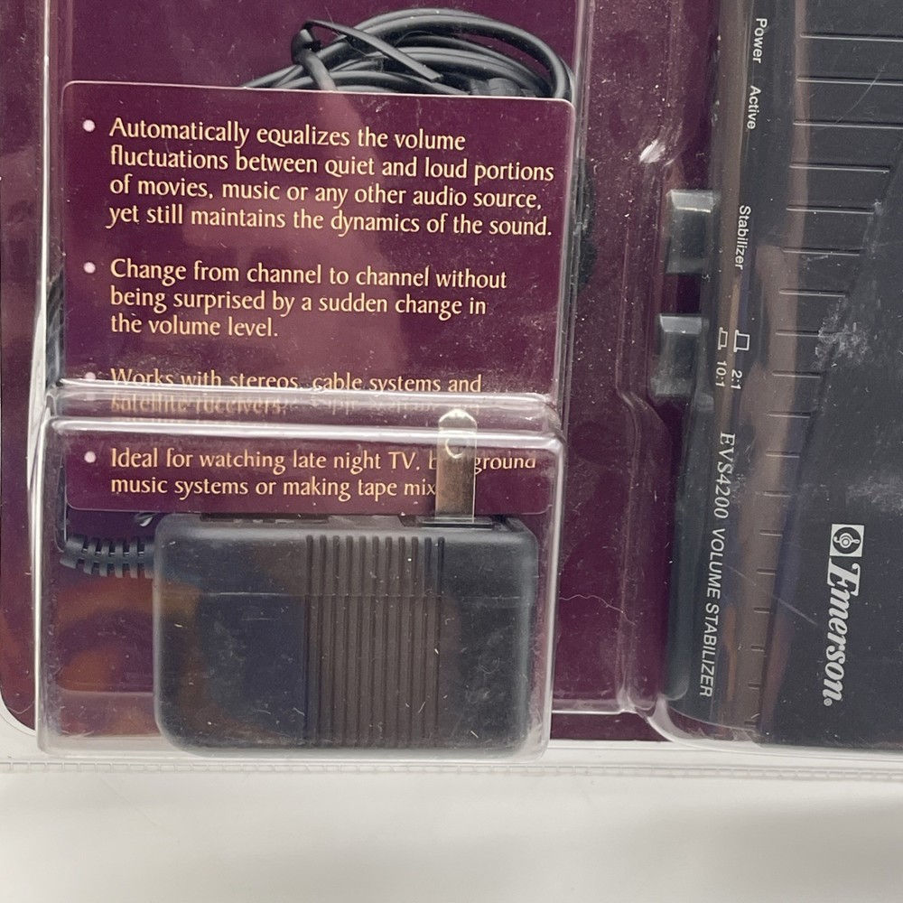 Emerson Volume Stabilizer