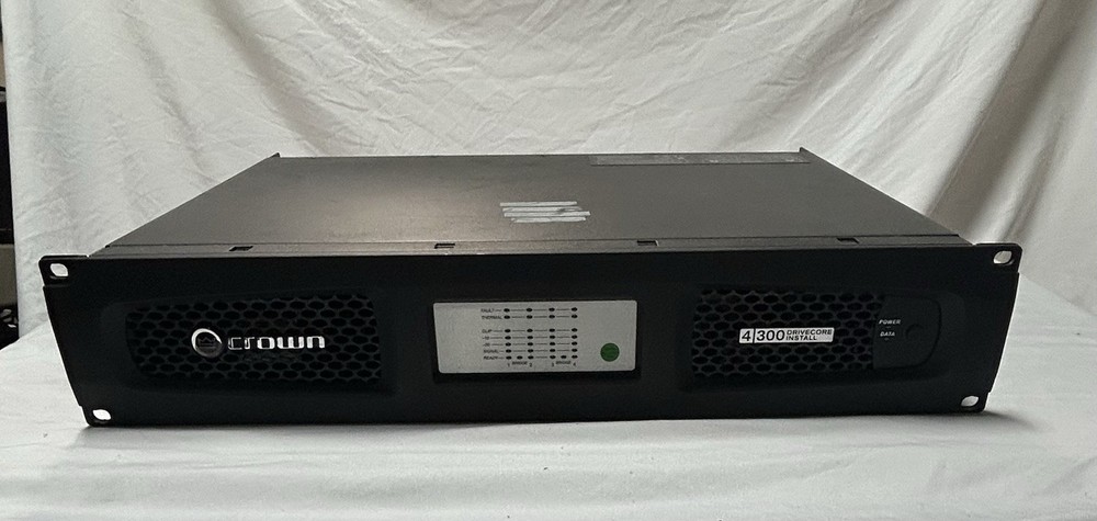Crown DCI4X300-U-USFX Analog Power Amplifier