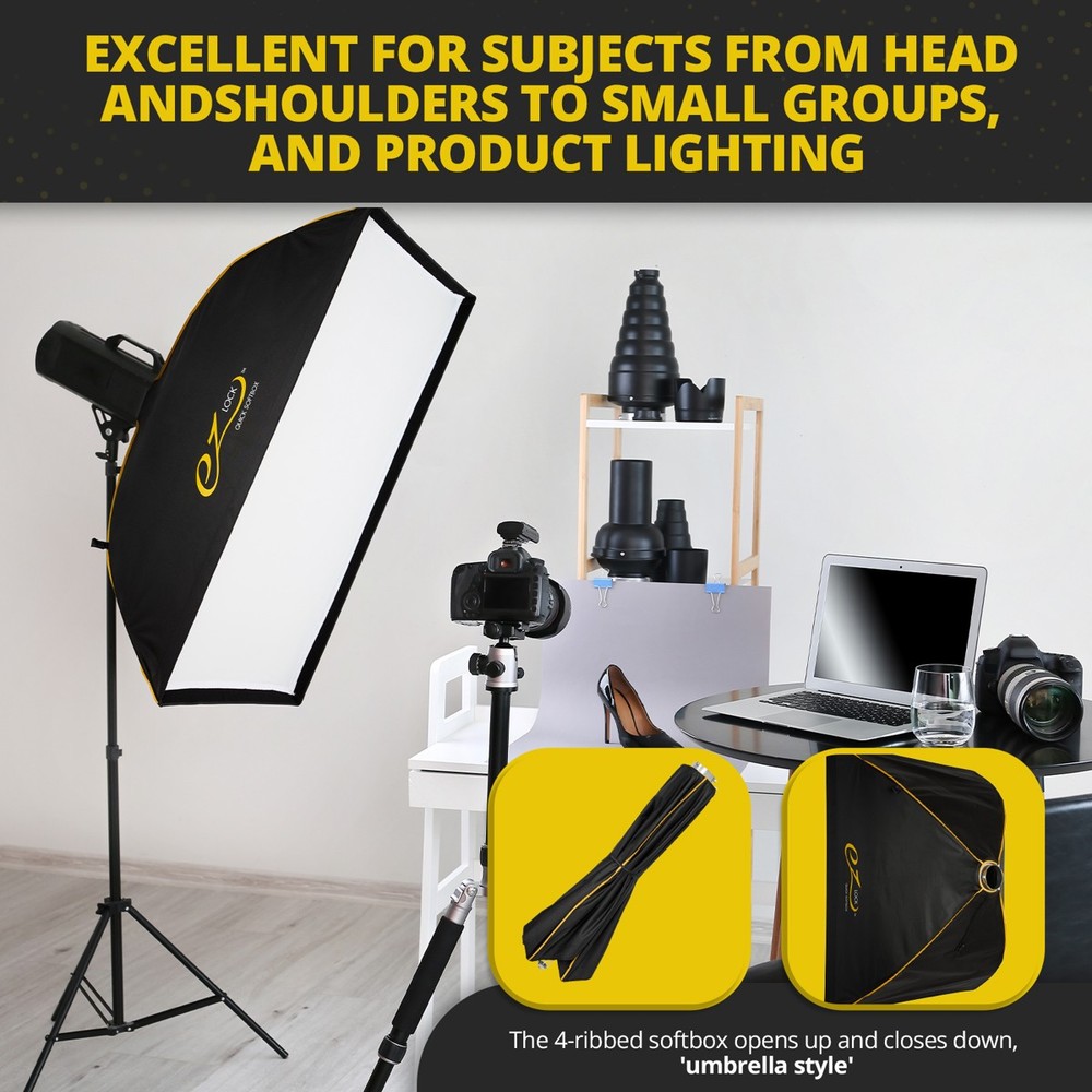 Glow EZ Lock 36x48" Quick Rectangle Softbox