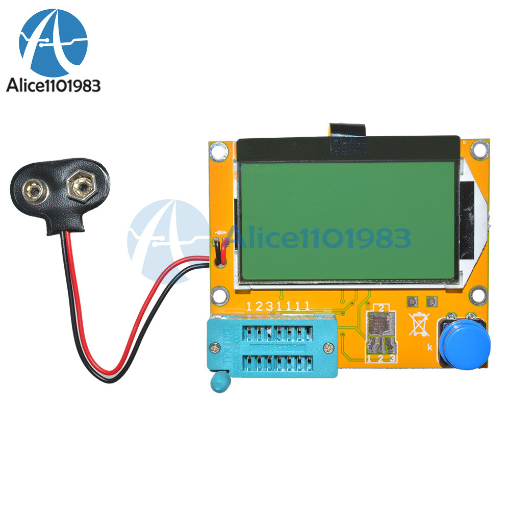 Clear LCR-T4 Transistor Tester Diode Triode Capacitance LCR Meter Module