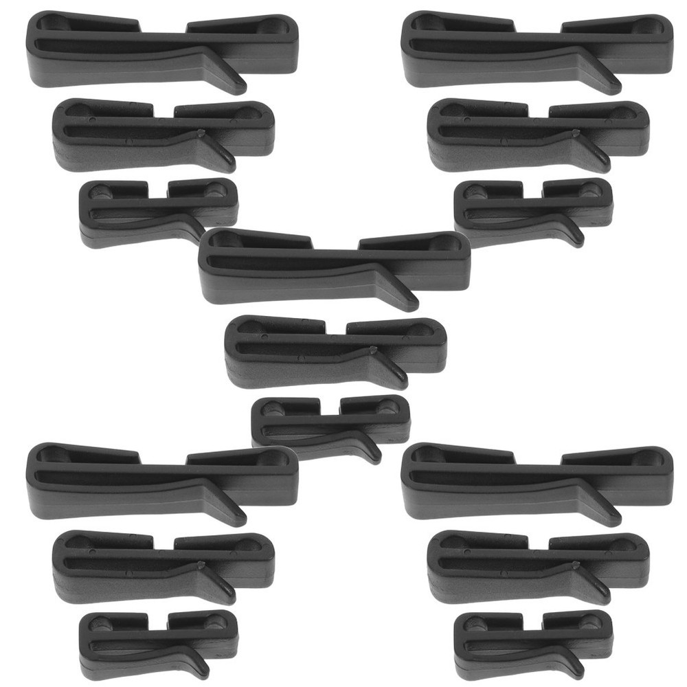 15 Pcs Multi-function Belt Clip Buckle Backpack Clips Accessories