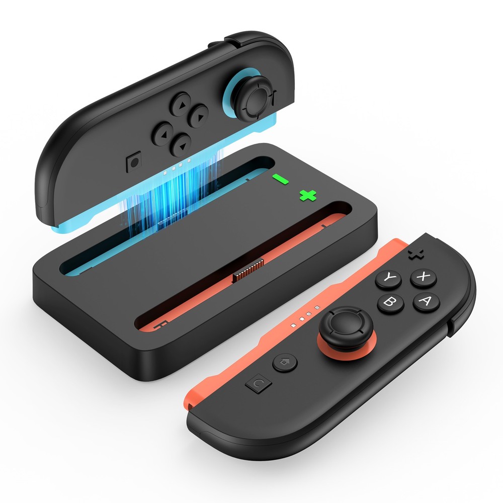 Charging Base for Nintendo Switch 2 – Compact Charging Station for 2 Joy-Con