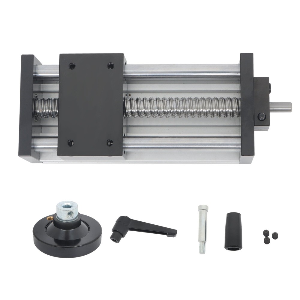 Dual Slide Linear Module Sliding Table SFU1605 Ballscrew 100mm Effective Linear