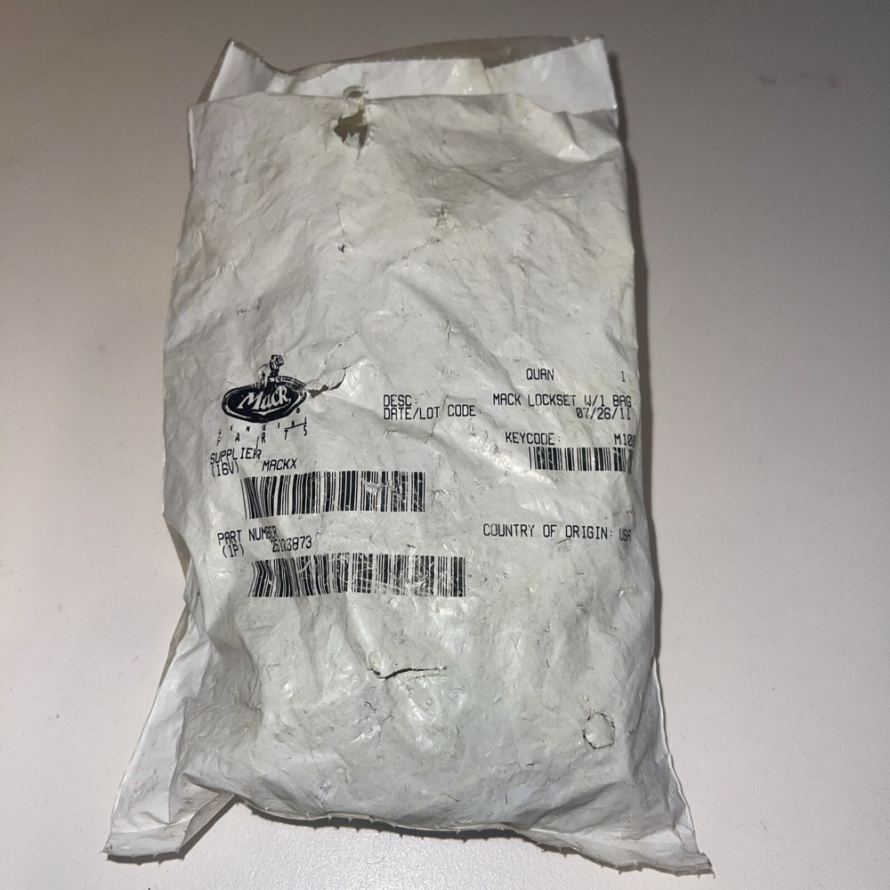 Mack Lock Set, 34RC3131M3 4 Pack Storage Locks