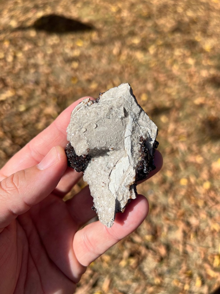 Sphalerite and Calcite