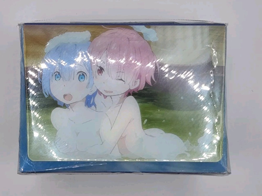 Broccoli Re:Zero Rem & Ram Imported Deck Box (Brand New; Sealed)
