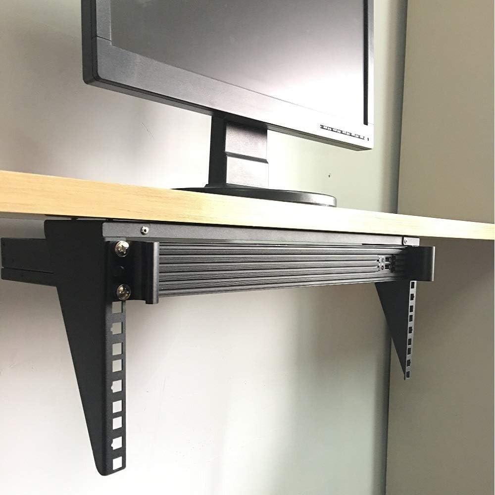 4U 19 Inch Vertical Wall Mount Rack Lightweight Wall Mountable Server Rack fo...