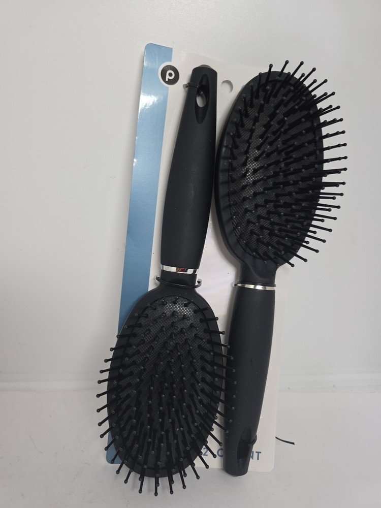 Oval Detangling Cushion Brushes 2 Pack